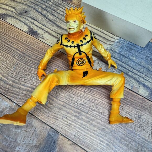 Bandai Banpresto Naruto Vibration Stars Uzumaki Naruto III Kurama Mode Fire Guy - Picture 8 of 10